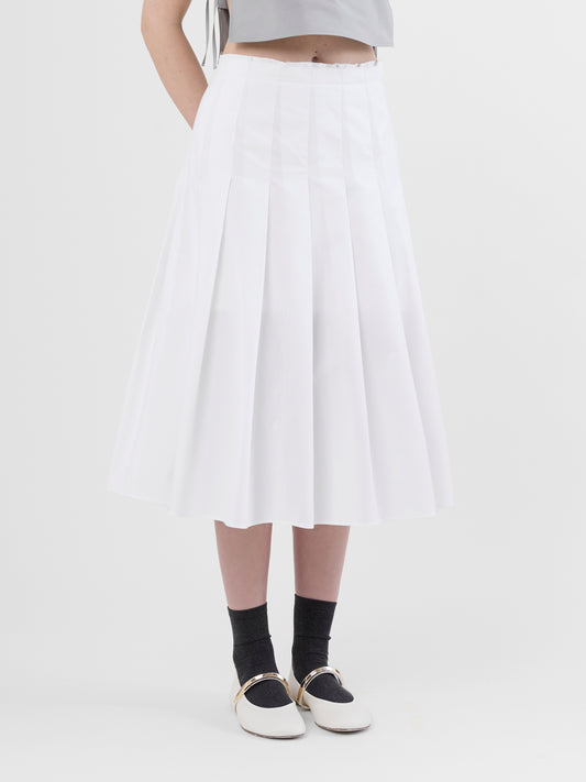 THE GIARDINI PLEATED SKIRT