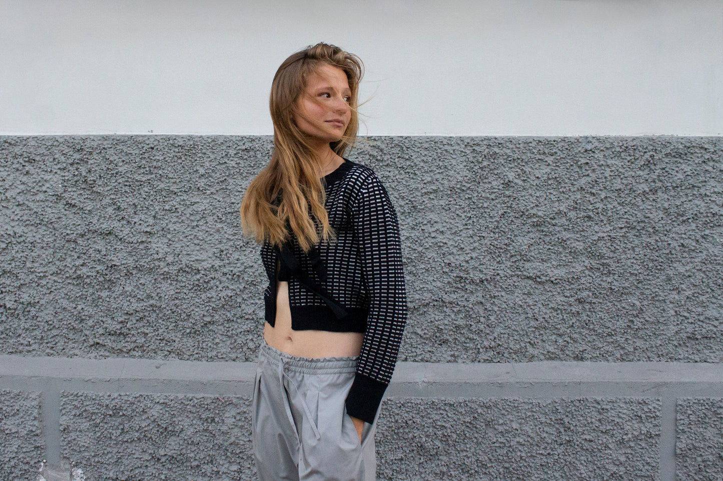 THE LOUISE CARDIGAN - black